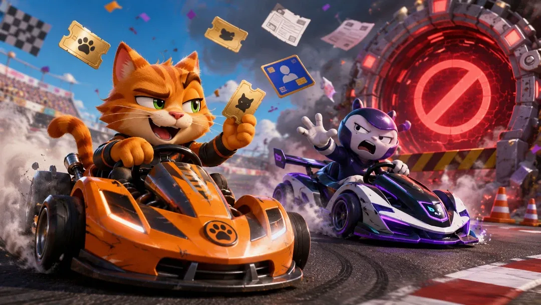 Garfield Kart'tan Mario Kart'a Sert Çalım
